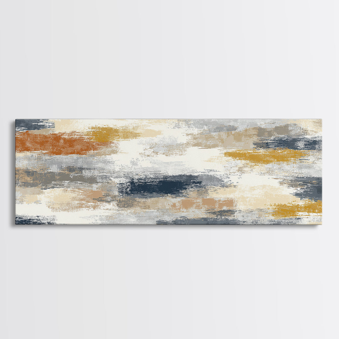 Abstract Woven Texture Canvas Print, Guest Bedroom Art, Above Bed Decor, Bedroom Decor, Abstract Art, Guest, Boho Decor, GBA-3x1-54