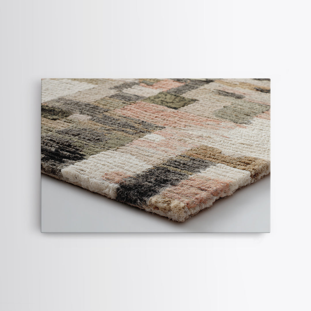 Abstract Woven Texture Framed Canvas Print, Guest Bedroom Art, Printable Wall Art, Bedroom Decor, Abstract Art, Guest, GBA-3x2-18