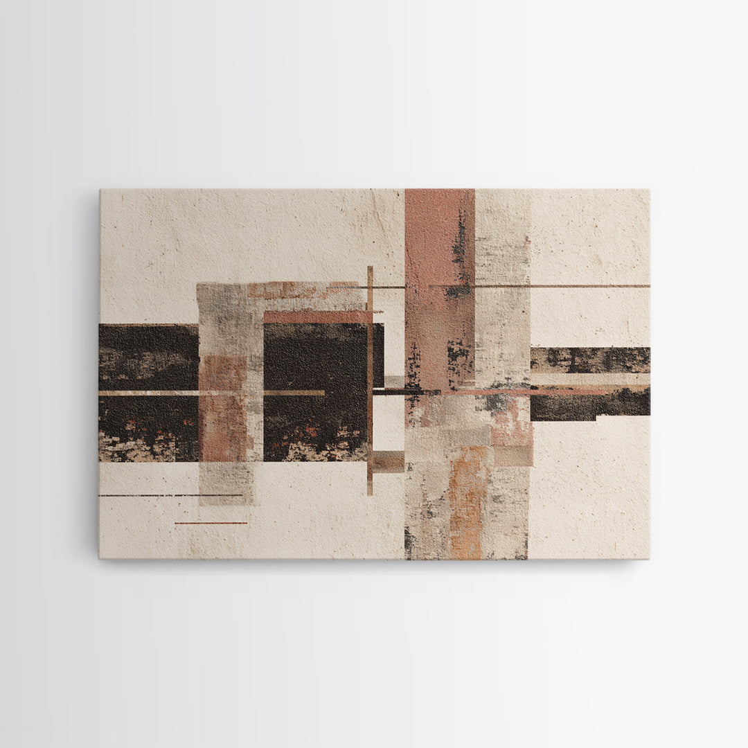Abstract Woven Texture Framed Canvas Print, Guest Bedroom Art, Bedroom Wall Art, Bedroom Decor, Abstract Art, Guest, GBA-3x2-90