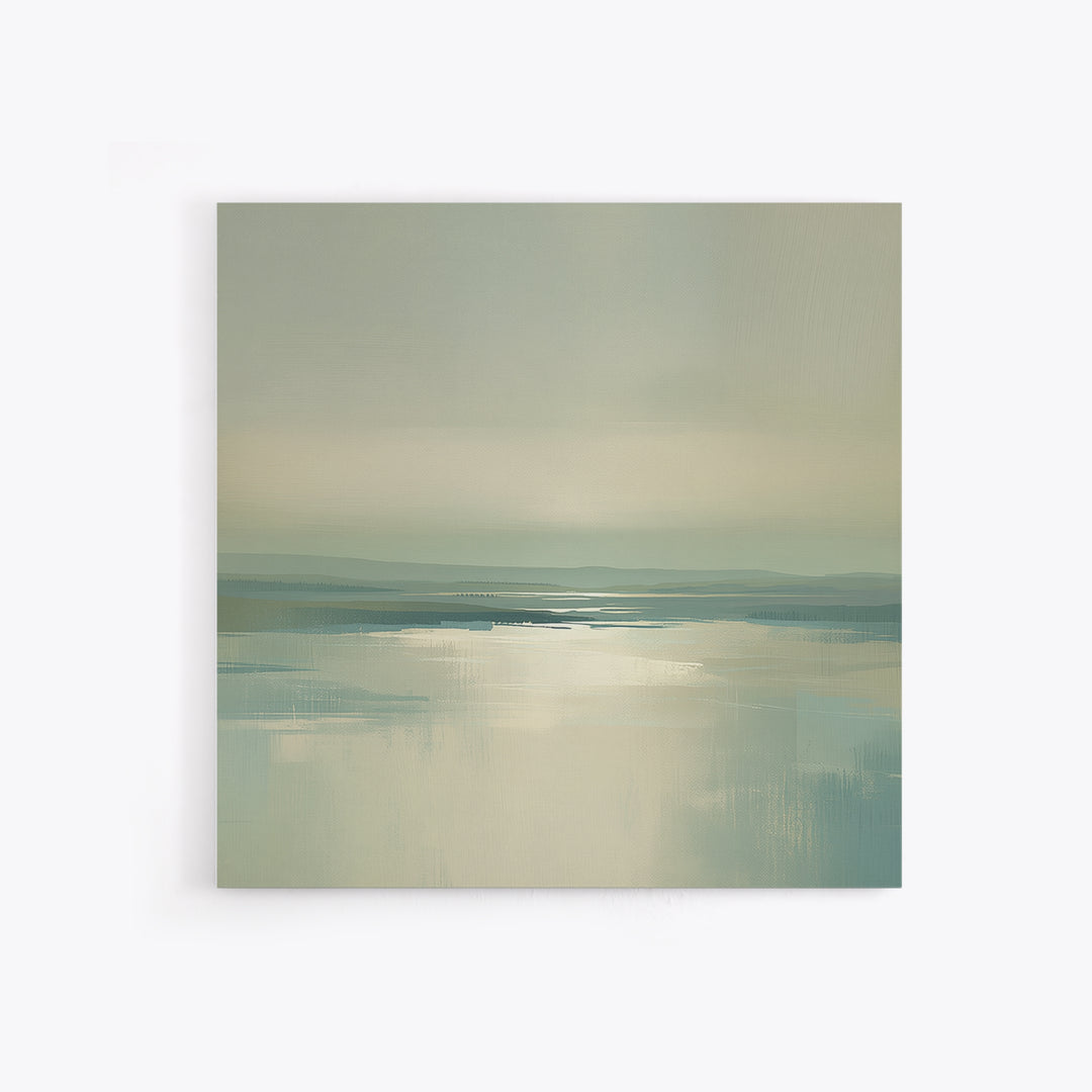 Quiet Abstract Landscape Canvas Print, General Fine Art, Room Decor, Living Room Decor, Fine Art, Digital Prints, GEN-1x1-25