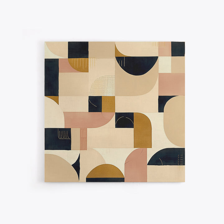 Earthy Plaster Texture Abstract Framed Canvas Print, General Fine Art, Large Wall Art, Living Room Decor, Abstract Art, GEN-1x1-39