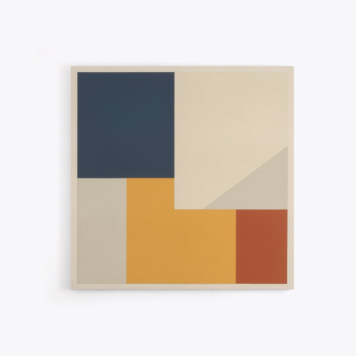Modern Geometric Composition Canvas Print, General Fine Art, Boho Decor, Living Room Decor, Fine Art, Wall Decor, GEN-1x1-82