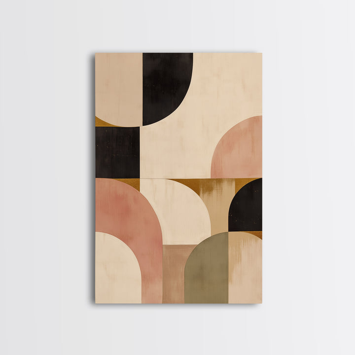 Earthy Plaster Texture Abstract Canvas Print, General Fine Art, Original Painting, Living Room Decor, Fine Art, GEN-2x3-71