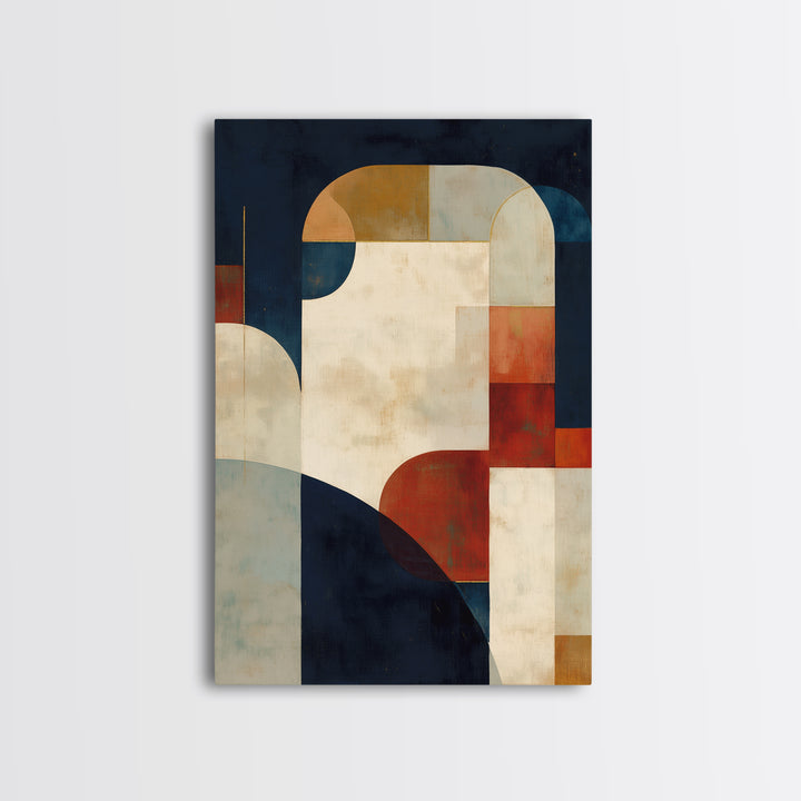 Earthy Plaster Texture Abstract Canvas Print, General Fine Art, Bedroom Decor, Living Room Decor, Abstract Art, GEN-2x3-95