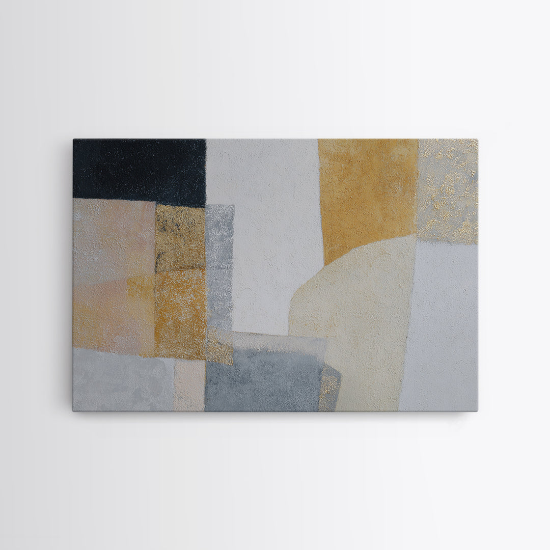 Earthy Plaster Texture Abstract Canvas Print, General Fine Art, Print, Living Room Decor, Abstract Art, Art Deco, GEN-3x2-67