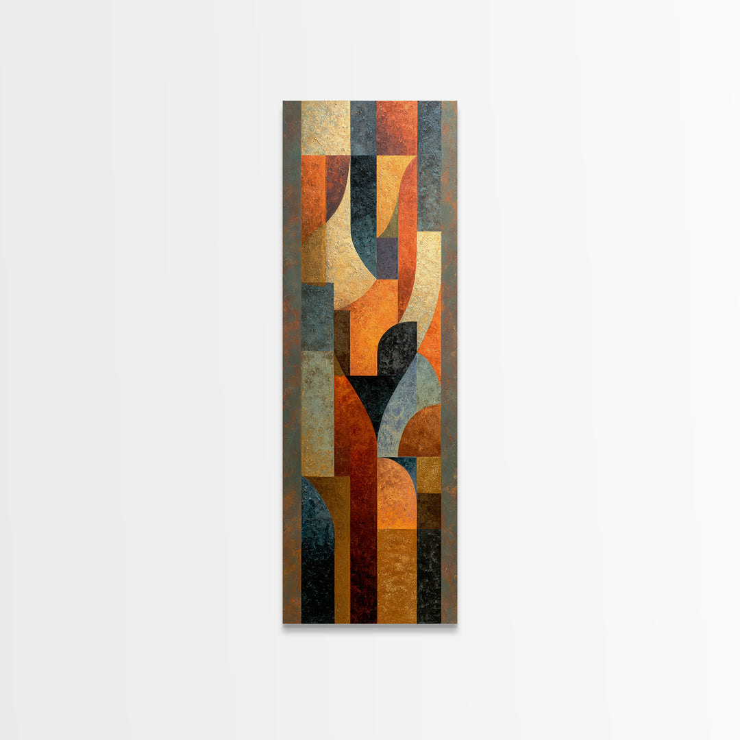 Scoreboard Numbers as Abstract Design Canvas Print, Game Room Art, Boho Decor, Game Room Decor, Fine Art, Play, Classroom Decor, GRA-1x3-12