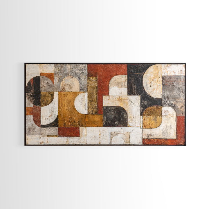 Scoreboard Numbers as Abstract Design Canvas Print, Game Room Art, Black Art, Game Room Decor, Fine Art, Play, Playroom Art, GRA-2x1-68