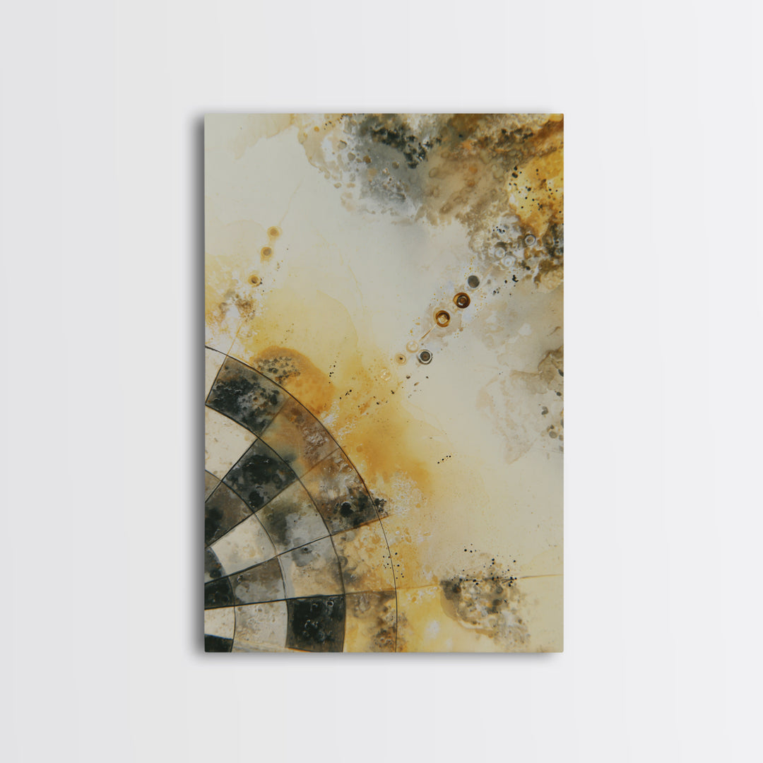 Controller Cable Forming a Playful Line Drawing Canvas Print, Game Room Art, Statement Artwork, Game Room Decor, Fine Art, Play, GRA-2x3-31