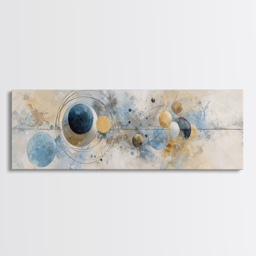 Air Hockey Puck Canvas Print, Game Room Art, Canvas Art, Game Room Decor, Abstract Art, Play, Living Room Art, Playroom Art, GRA-3x1-34