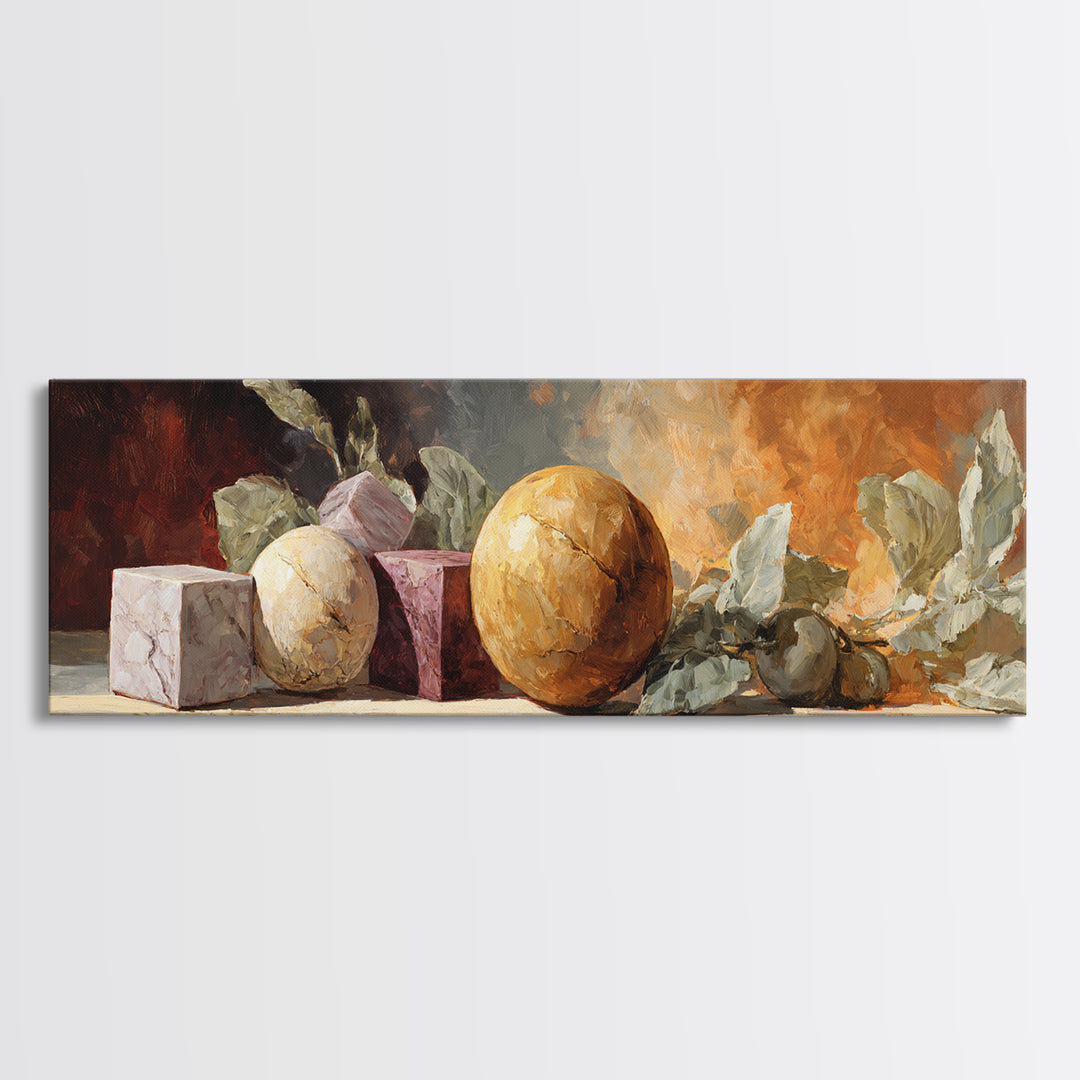 Tabletop Dice Rolling Through Dramatic Light Framed Canvas Print, Game Room Art, Pop Art, Game Room Decor, Fine Art, Play, GRA-3x1-57