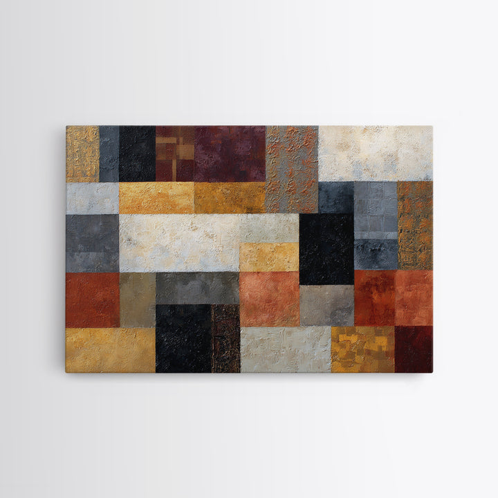 Domino Tiles Arranged Canvas Print, Game Room Art, Playroom Art, Game Room Decor, Abstract Art, Play, Modern Decor, GRA-3x2-44