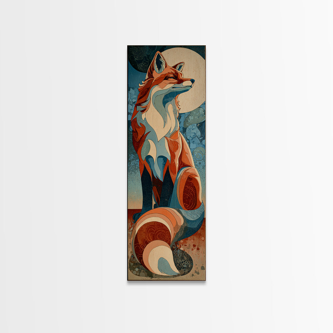 Breakdancer Silhouette over Bright Paint Splashes Canvas Print, Graffiti Art, Gallery Decor, Living Room Decor, Street, GRF-1x3-38