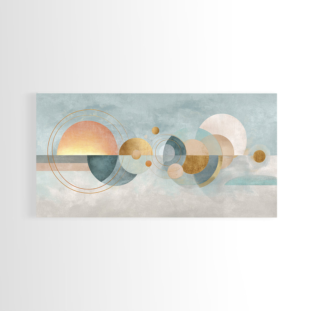 Jump Rope Motion Forming Circular Energy Lines Framed Canvas Print, Gym Art, Sports Poster, Gym Decor, Abstract Art, Strength, GYM-2x1-97