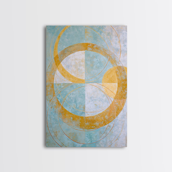 Jump Rope Motion Forming Circular Energy Lines Framed Canvas Print, Gym Art, Black Girl Wall Art, Gym Decor, Abstract Art, GYM-2x3-13
