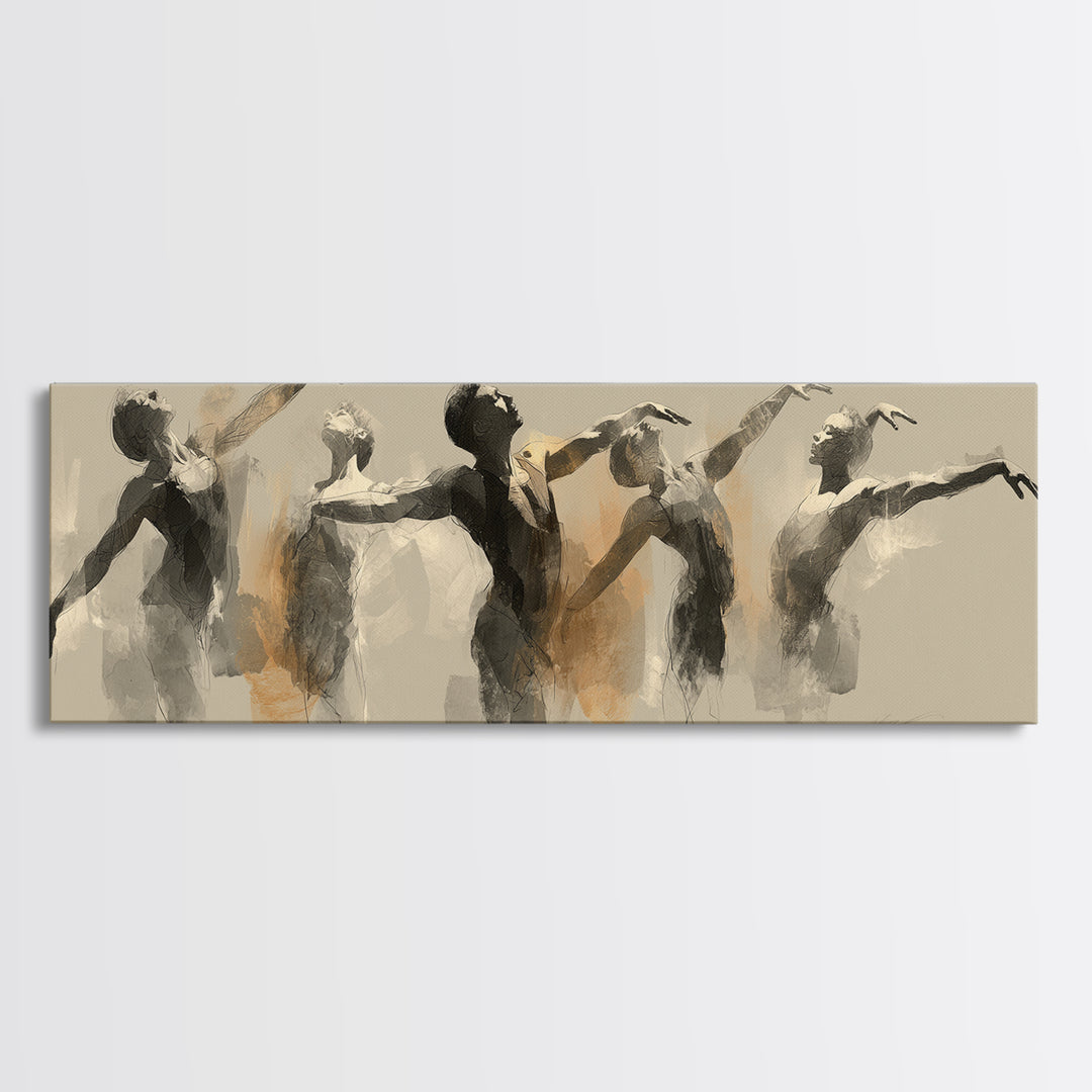 Bodybuilder Pose Rendered Canvas Print, Gym Art, Living Room Decor, Gym Decor, Oil Painting, Strength, Sports Poster, GYM-3x1-92