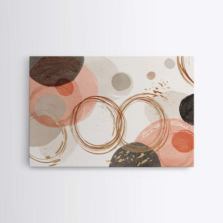 Jump Rope Motion Forming Circular Energy Lines Canvas Print, Gym Art, Framed Canvas, Gym Decor, Abstract Art, Strength, GYM-3x2-33