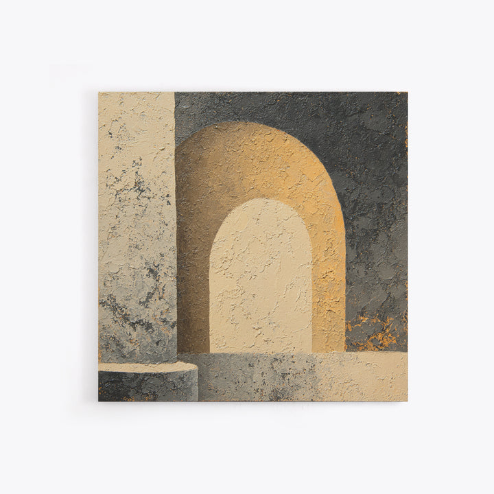 Sophisticated Neutral Abstract Canvas Print, Hotel Art, Room Decor, Hotel Decor, Abstract Art, Boutique, Hazbin Hotel, HOT-1x1-49
