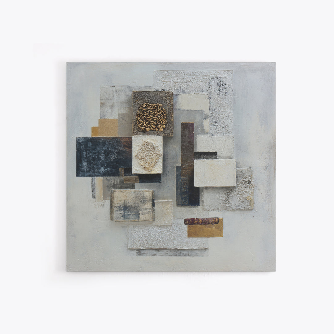 Sophisticated Neutral Abstract Canvas Print, Hotel Art, Art Prints, Hotel Decor, Fine Art, Boutique, Modern Wall Art, HOT-1x1-97