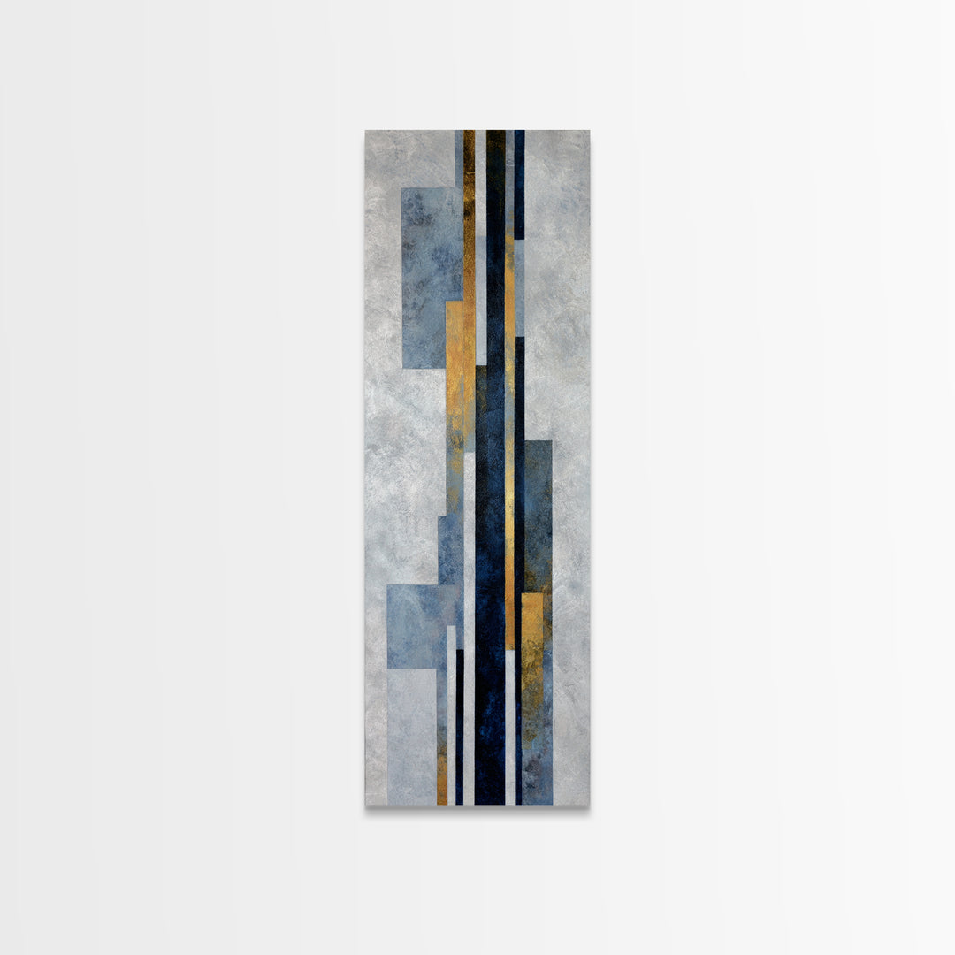 City Map Abstract Lines Without Readable Labels Canvas Print, Hotel Art, Wall Art, Hotel Decor, Abstract Art, Boutique, HOT-1x3-12