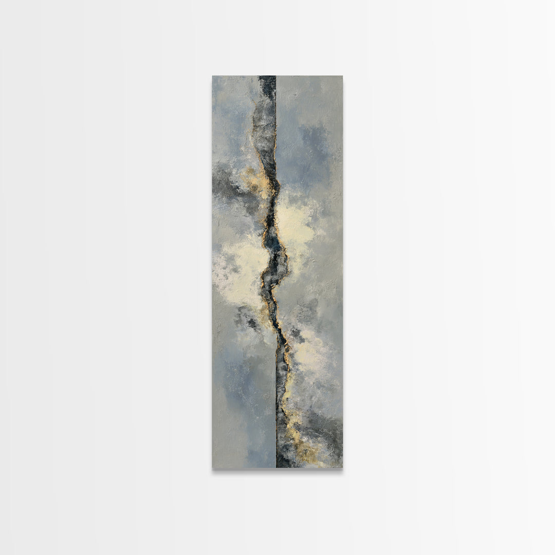 Soft Abstract Wave Forms Canvas Print, Hotel Art, Room Decor, Hotel Decor, Abstract Art, Boutique, Art Print, Hazbin Hotel, HOT-1x3-94