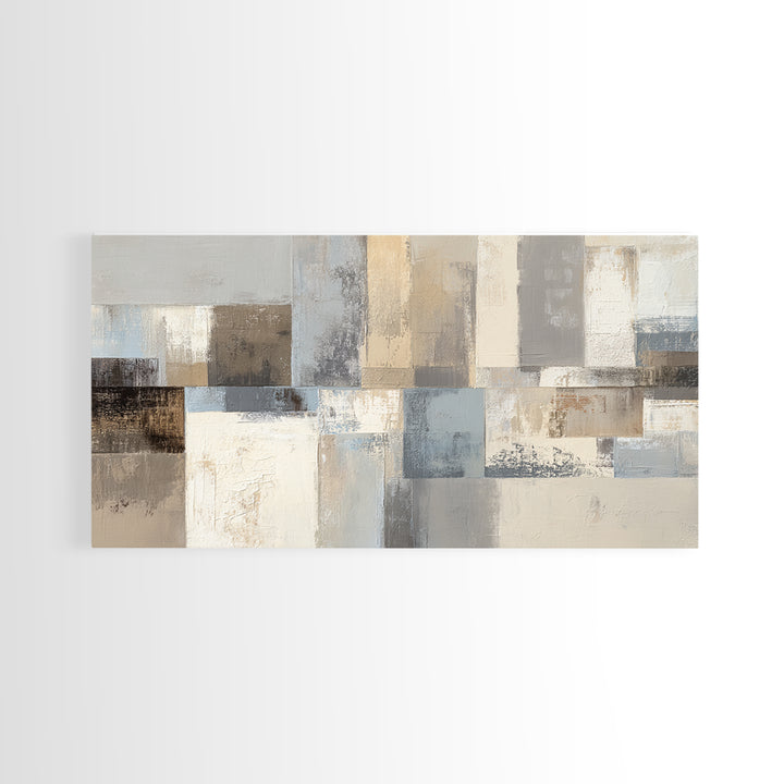 City Map Abstract Lines Without Readable Labels Framed Canvas Print, Hotel Art, Wood Wall Art, Hotel Decor, Abstract Art, HOT-2x1-92