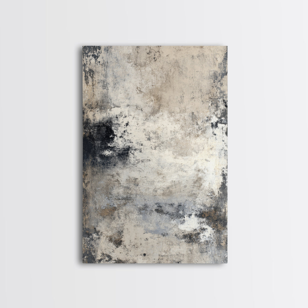 Modern Geometric Composition Canvas Print, Hotel Art, Mid Century Modern, Hotel Decor, Abstract Art, Boutique, Coastal Decor, HOT-2x3-39