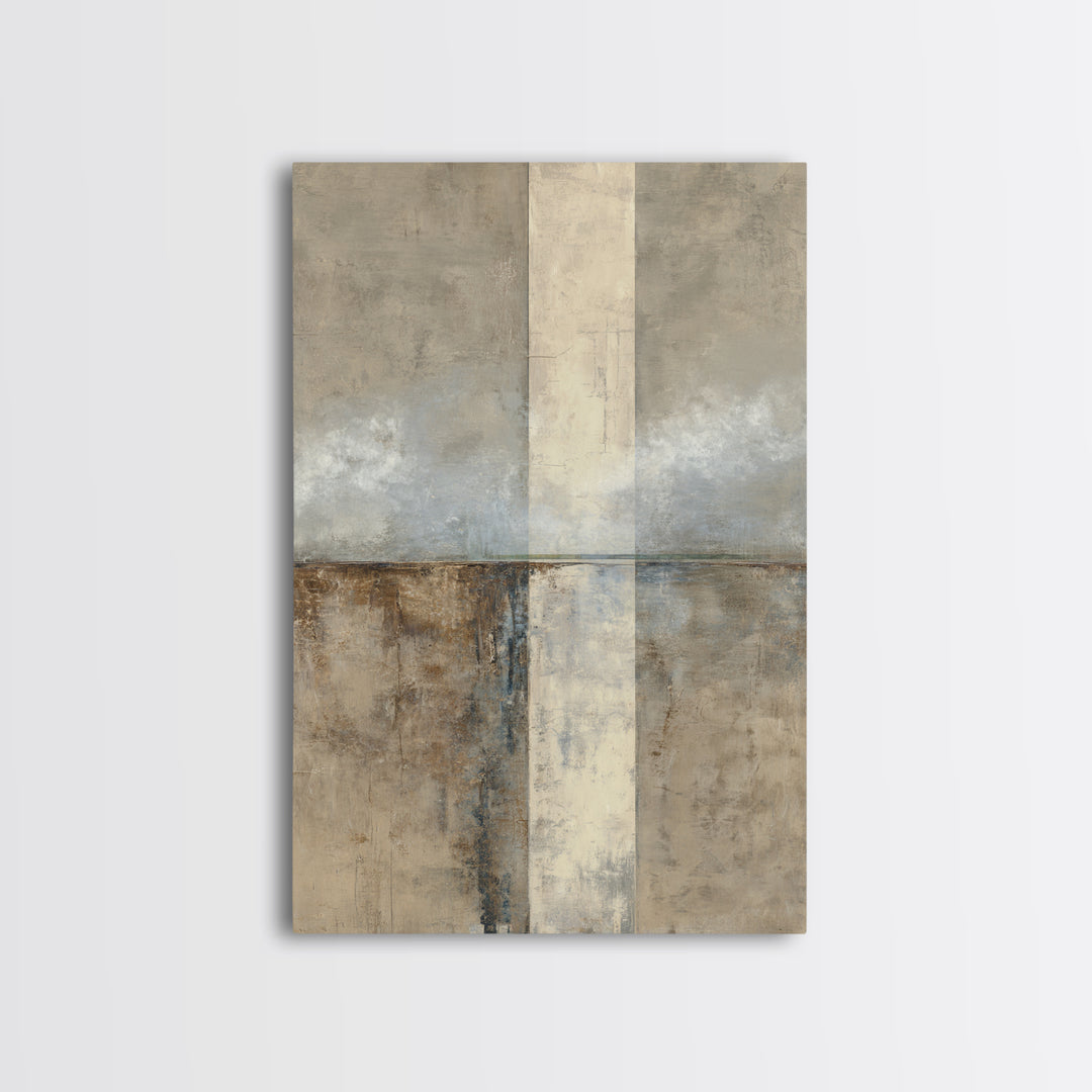 Luxury Monochrome Landscape Canvas Print, Hotel Art, Art Deco, Hotel Decor, Boutique, Minimalist Wall Art, Gallery Wall Art, HOT-2x3-62