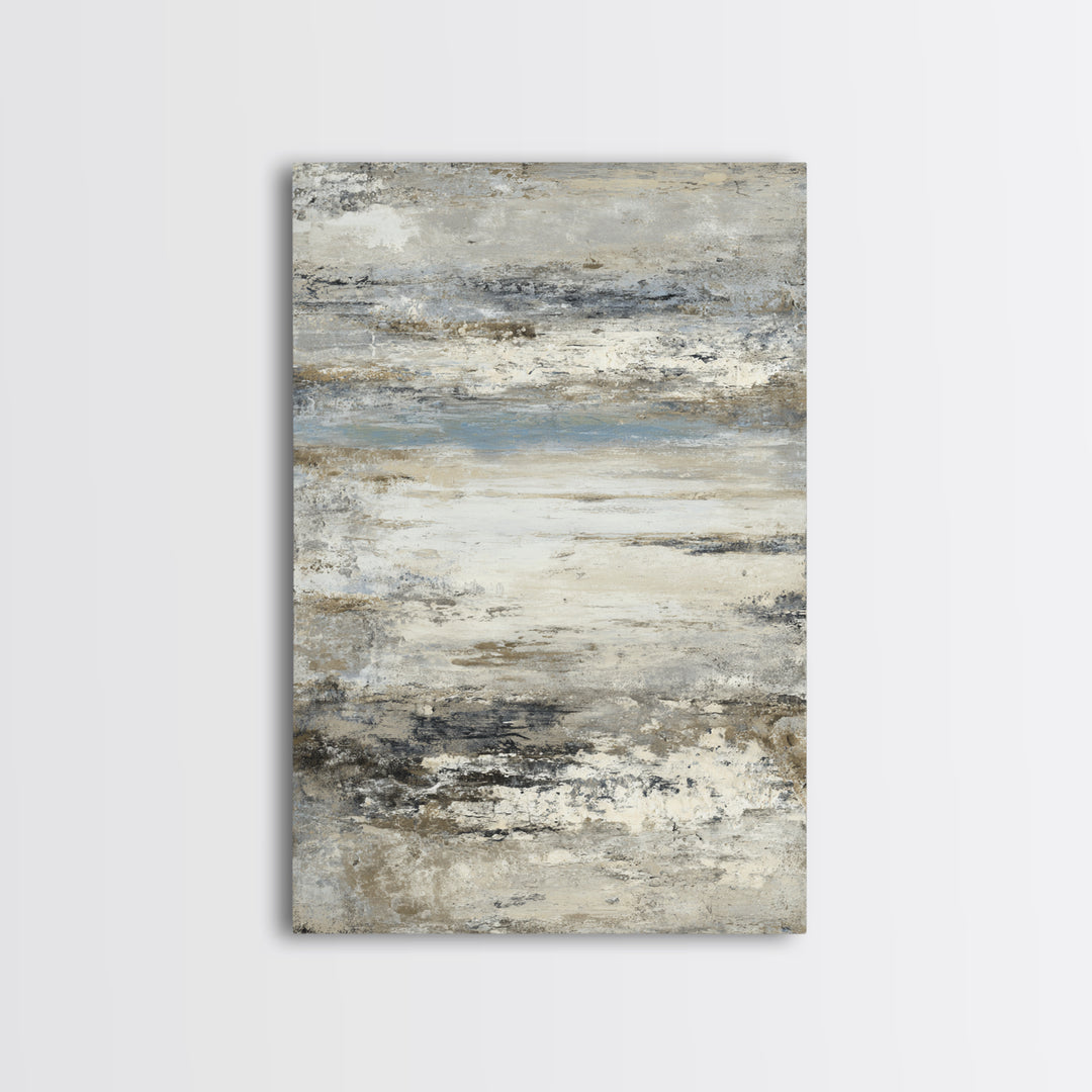 Sophisticated Neutral Abstract Canvas Print, Hotel Art, Mid Century Modern, Hotel Decor, Abstract Art, Boutique, Coastal Decor, HOT-2x3-9
