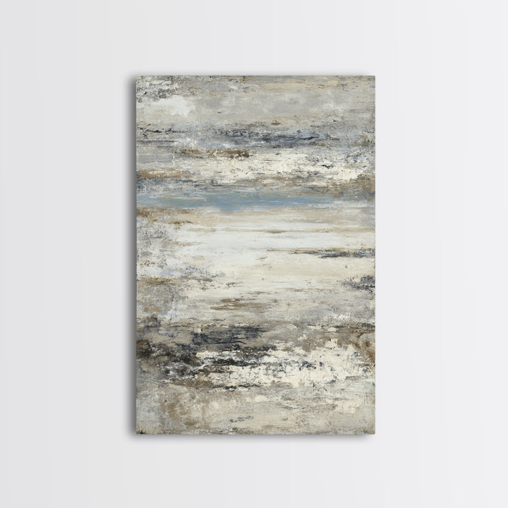 Sophisticated Neutral Abstract Canvas Print, Hotel Art, Mid Century Modern, Hotel Decor, Abstract Art, Boutique, Coastal Decor, HOT-2x3-9