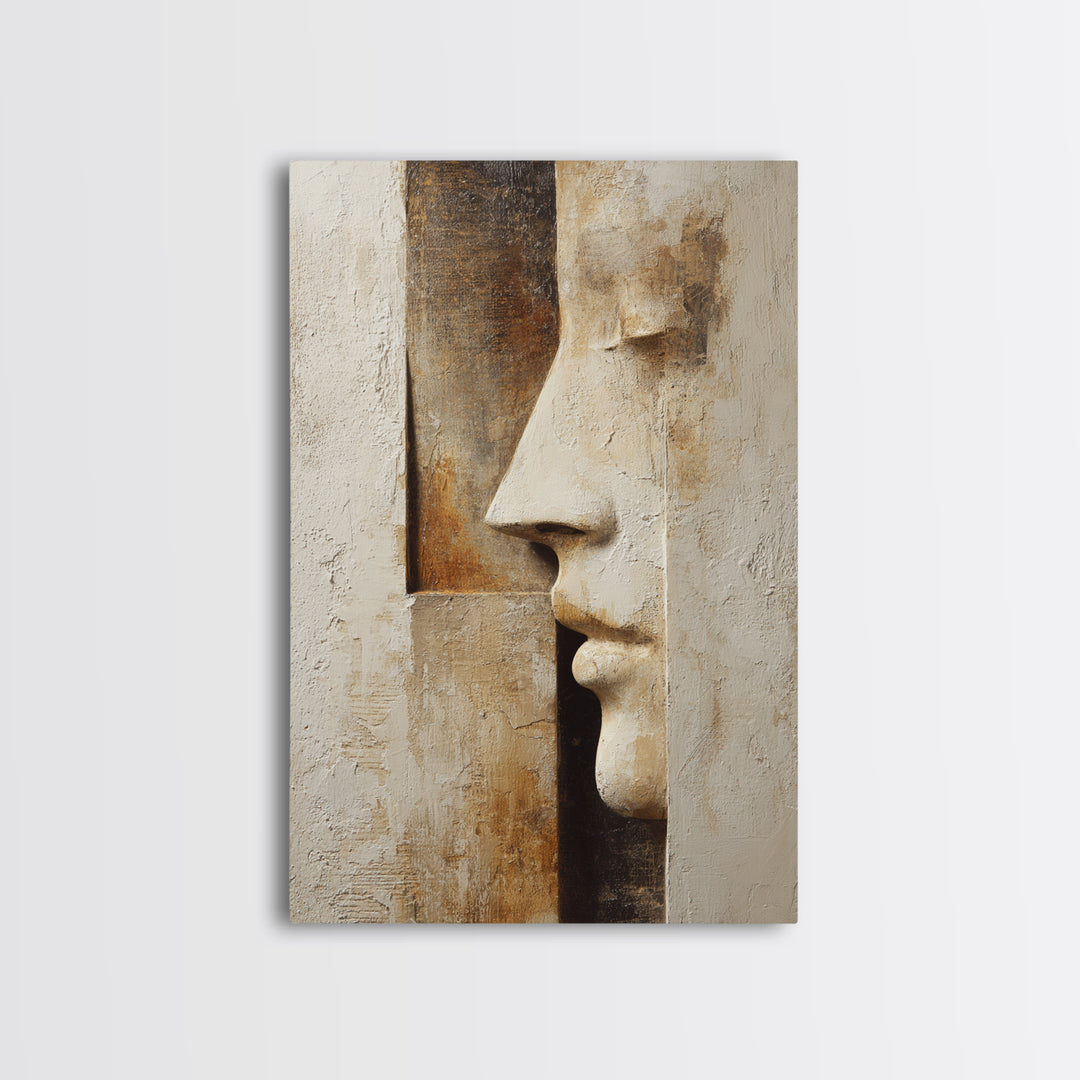 Japanese Ink Landscape Framed Canvas Print, Hotel Art, Hazbin Hotel, Hotel Decor, Fine Art, Boutique, Coastal Wall Art, HOT-2x3-98