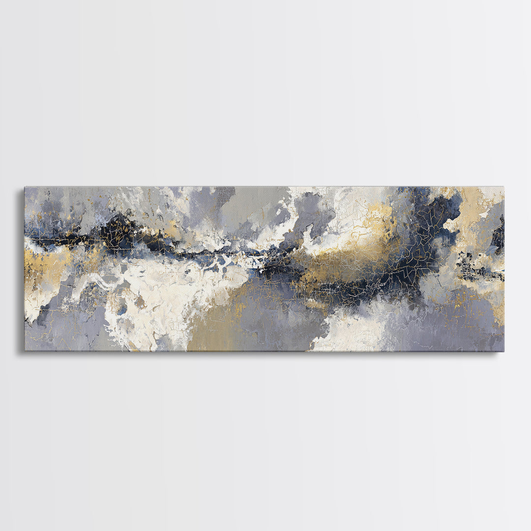 City Map Abstract Lines Without Readable Labels Canvas Print, Hotel Art, Neutral Decor, Hotel Decor, Fine Art, Boutique, HOT-3x1-40