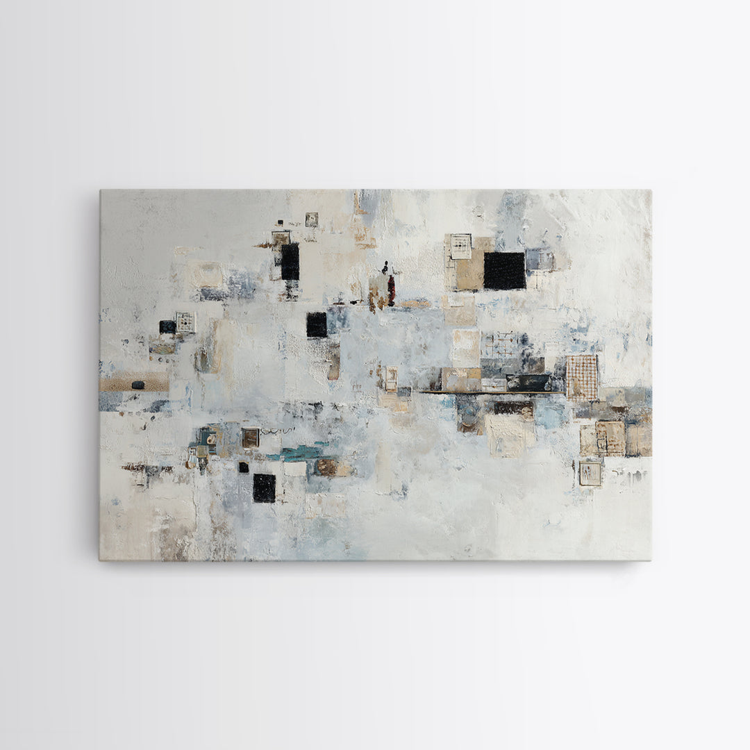 Abstract Marble Texture Framed Canvas Print, Hotel Art, Gallery Wall Set, Hotel Decor, Fine Art, Boutique, Textured Painting, HOT-3x2-23