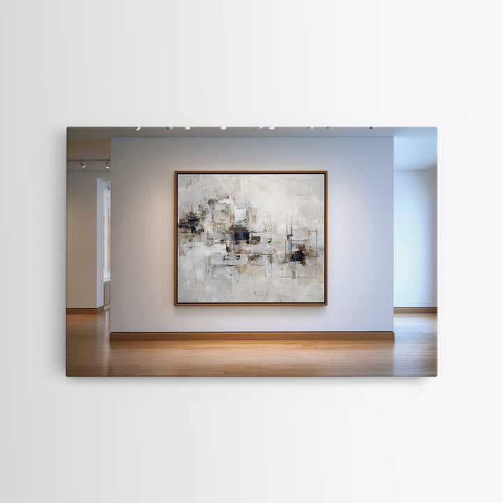 City Map Abstract Lines Without Readable Labels Canvas Print, Hotel Art, Wood Wall Art, Hotel Decor, Abstract Art, Boutique, HOT-3x2-4