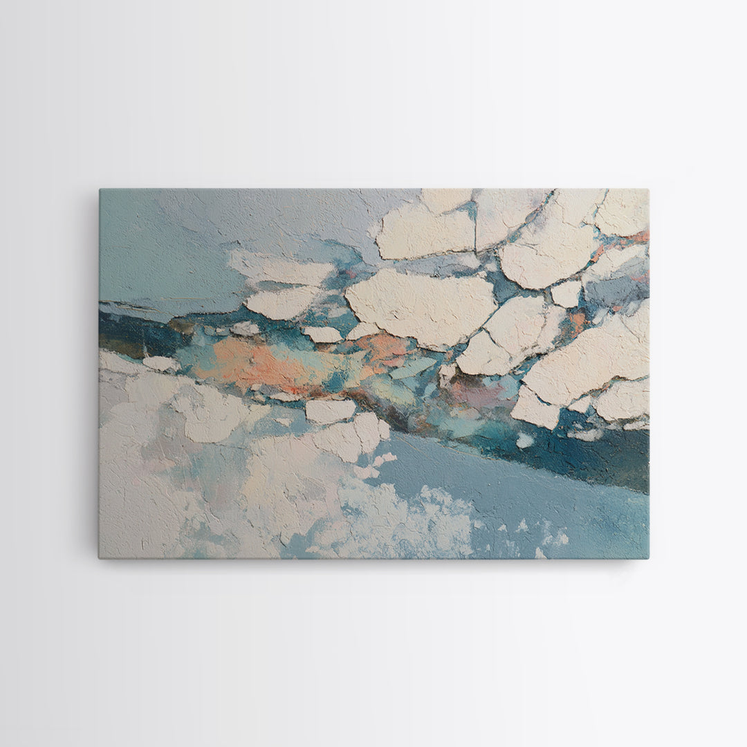 Gold Accented Abstract for Upscale Lobby Framed Canvas Print, Hotel Art, Beach House Decor, Hotel Decor, Abstract Art, Boutique, HOT-3x2-65