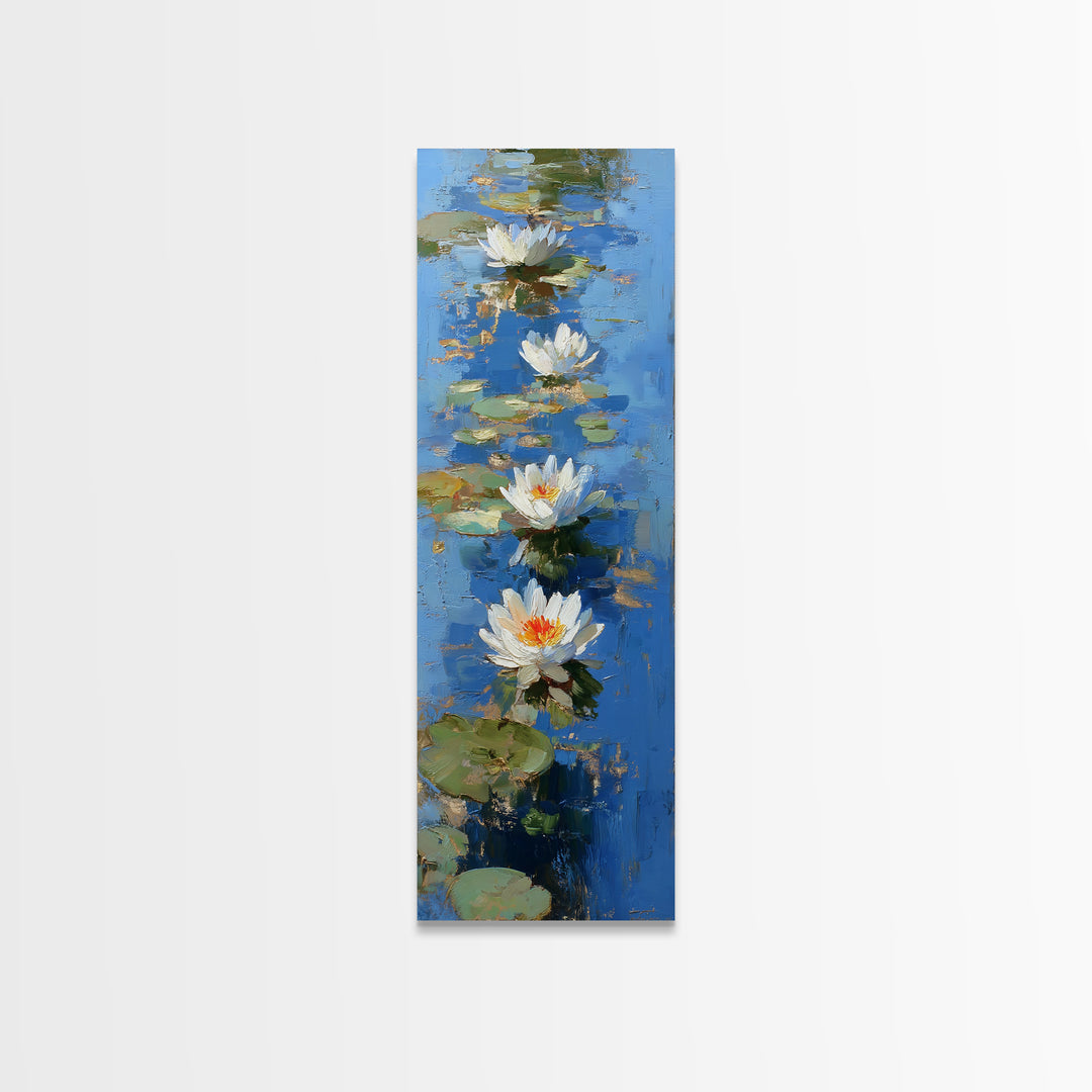 Country Lane with Flickering Sunlight Canvas Print, Impressionist Art, Boho Decor, Living Room Decor, Oil Painting, Impression, IMP-1x3-82