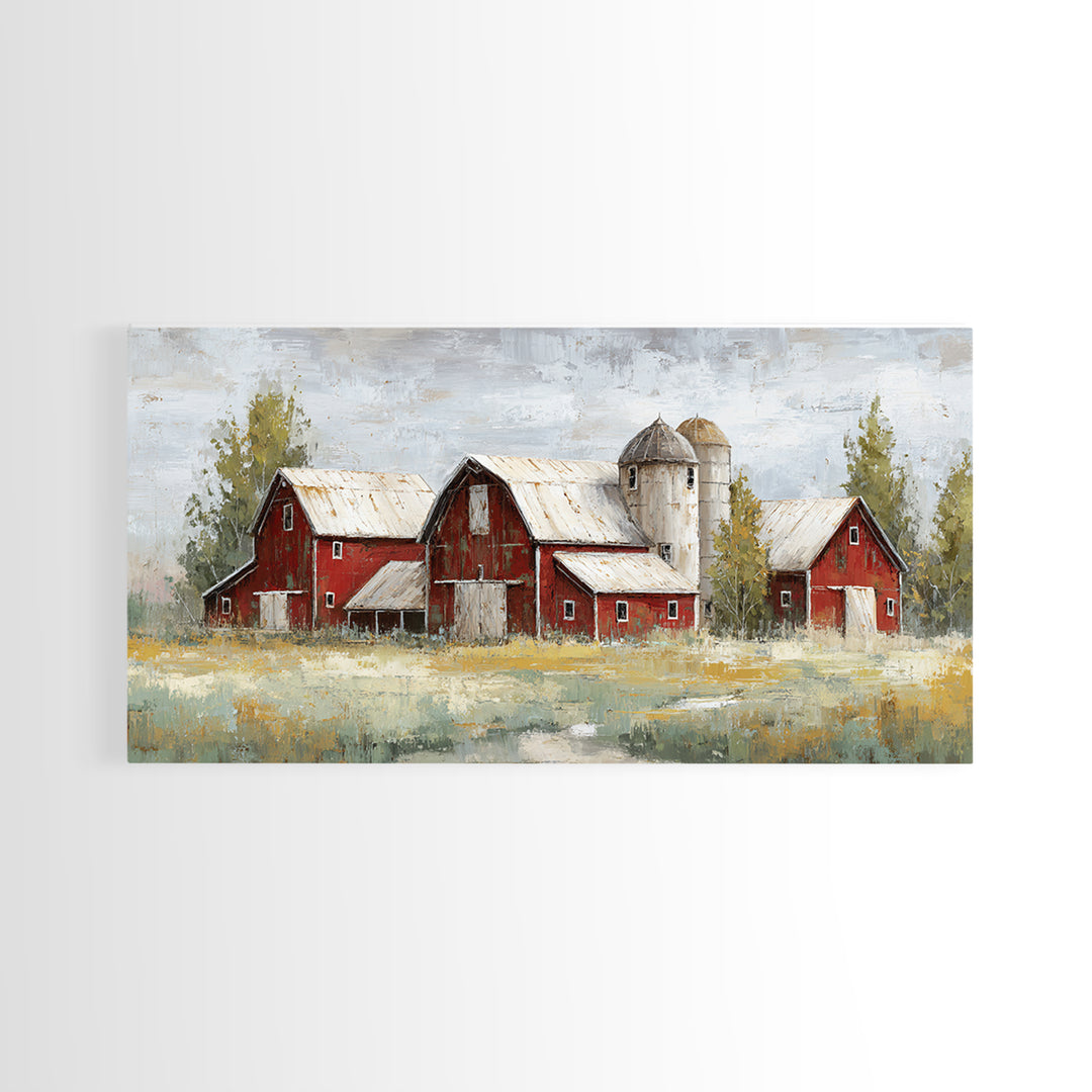 Country Lane with Flickering Sunlight Canvas Print, Impressionist Art, Living Room Decor, Watercolor Art, Impression, IMP-2x1-66