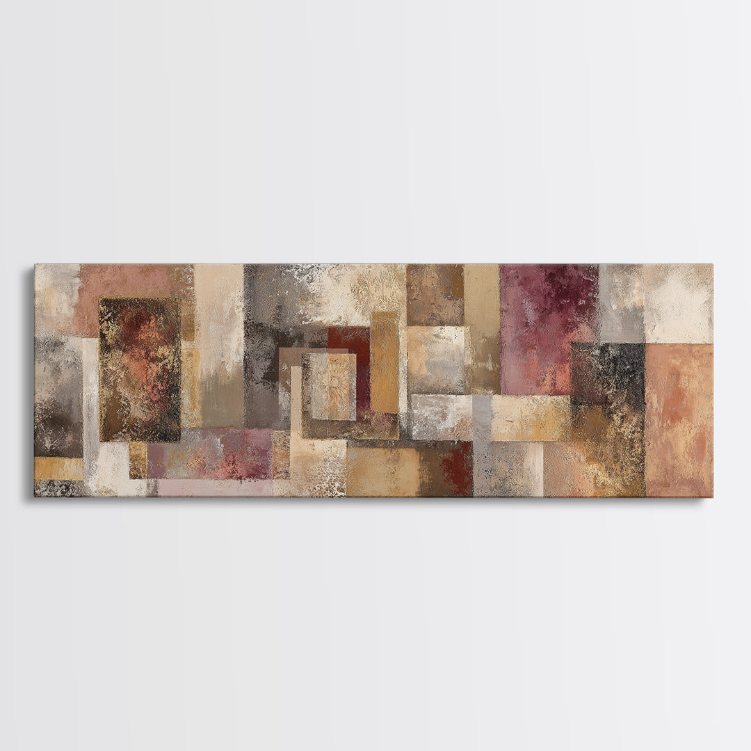 Garden Path Covered Canvas Print, Impressionist Art, Coastal Wall Art, Living Room Decor, Watercolor Art, Impression, IMP-3x1-42