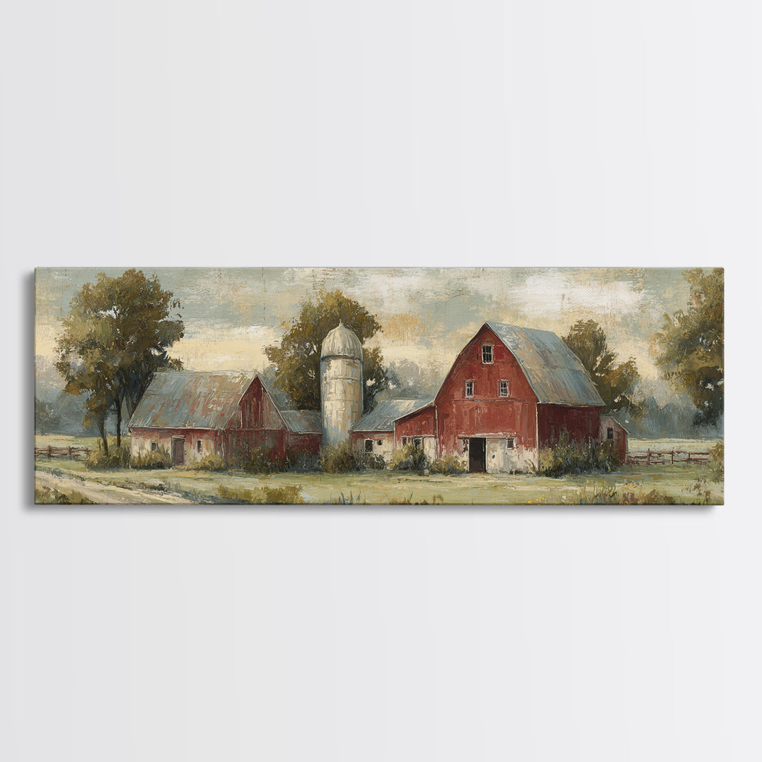 Country Lane with Flickering Sunlight Canvas Print, Impressionist Art, Boho Decor, Living Room Decor, Oil Painting, Impression, IMP-3x1-62