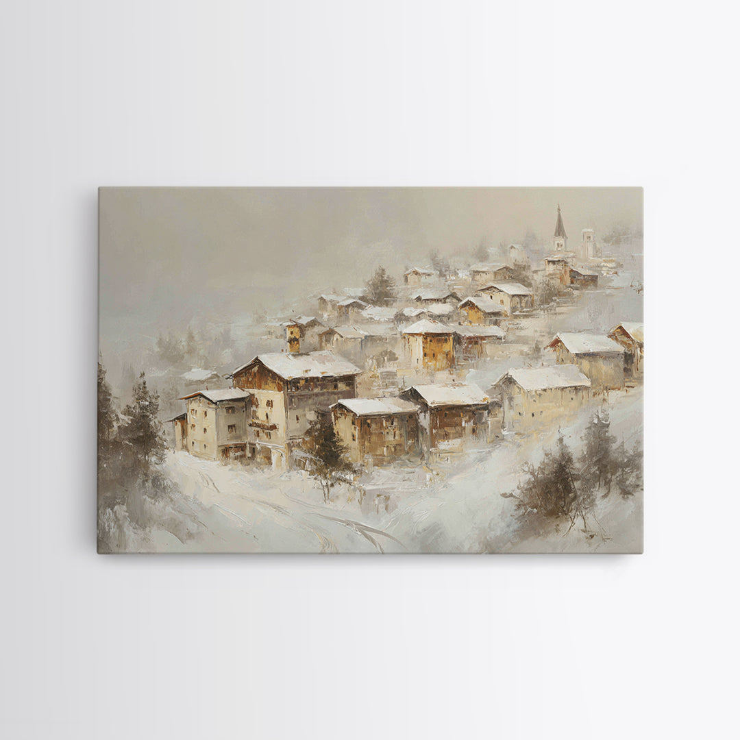 Misty Cypress Swamp Canvas Print, Landscape Art, Living Room Wall Art, Living Room Decor, Oil Painting, Horizon, LAN-3x2-98