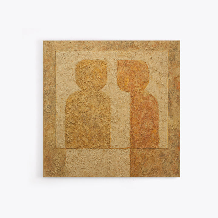 Single Line Couple Embracing Softly Canvas Print, Line Art, Neutral Decor, Living Room Decor, Abstract Art, Line, Wall Decor, LIN-1x1-50
