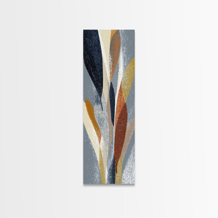 Abstract Lips and Hand Fashion Sketch Framed Canvas Print, Line Art, Statement Artwork, Living Room Decor, Abstract Art, Line, LIN-1x3-54