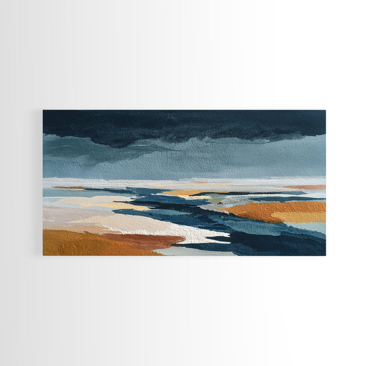 Minimal Eyes and Nose Composition Framed Canvas Print, Line Art, Decor, Living Room Decor, Abstract Art, Line, LIN-2x1-10