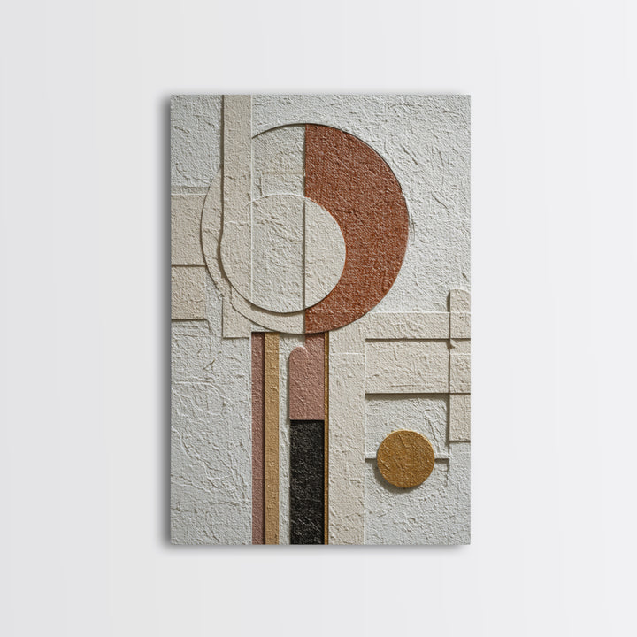 Minimal Nude Figure Framed Canvas Print, Line Art, Modern Art, Living Room Decor, Fine Art, Line, Neutral Decor, Fine Art Print, LIN-2x3-41