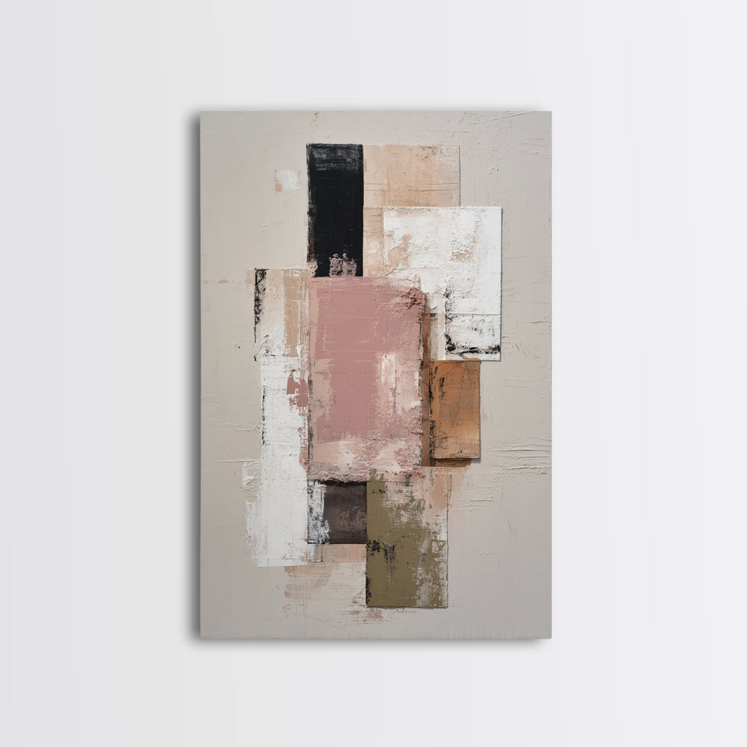 Minimal Nude Figure Canvas Print, Line Art, Gallery Wall Set, Living Room Decor, Fine Art, Line, Textured Painting, LIN-2x3-65