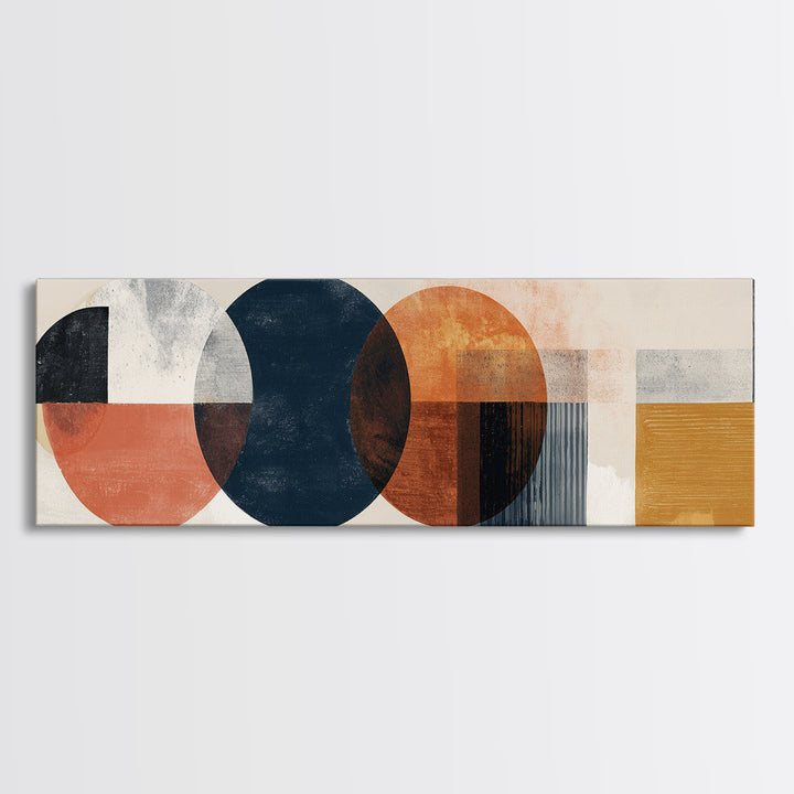 Minimal Eyes and Nose Composition Canvas Print, Line Art, Fine Art Print, Living Room Decor, Abstract Art, Line, Wall Decor, LIN-3x1-54