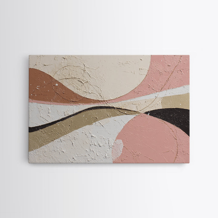 Monoline Cat Stretching Canvas Print, Line Art, Modern Decor, Living Room Decor, Abstract Art, Line, Contemporary Art, LIN-3x2-34
