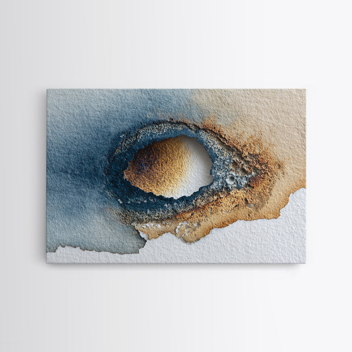 Minimal Eyes and Nose Composition Canvas Print, Line Art, Gallery Wall Set, Living Room Decor, Abstract Art, Line, LIN-3x2-42