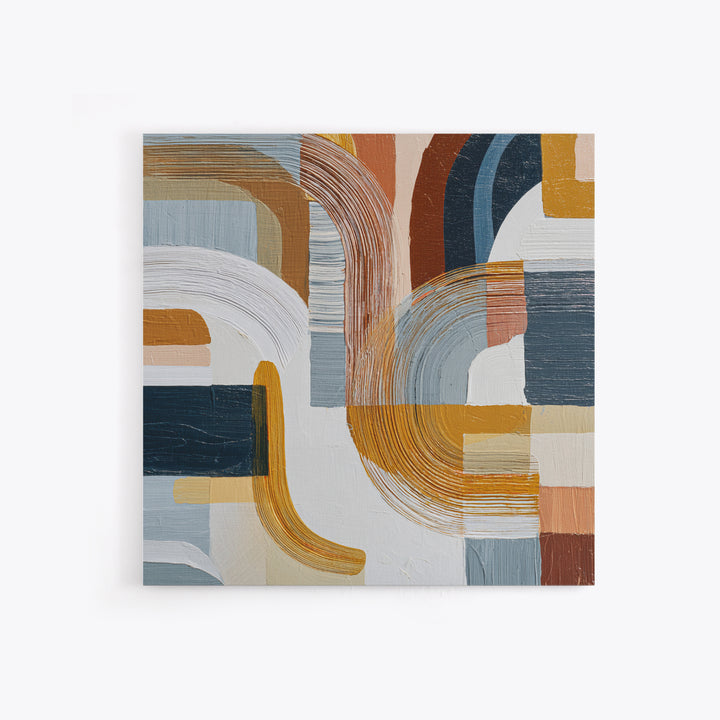 Large Statement Abstract Framed Canvas Print, Living Room Art, Modern Decor, Living Room Decor, Abstract Art, Living, LIR-1x1-1