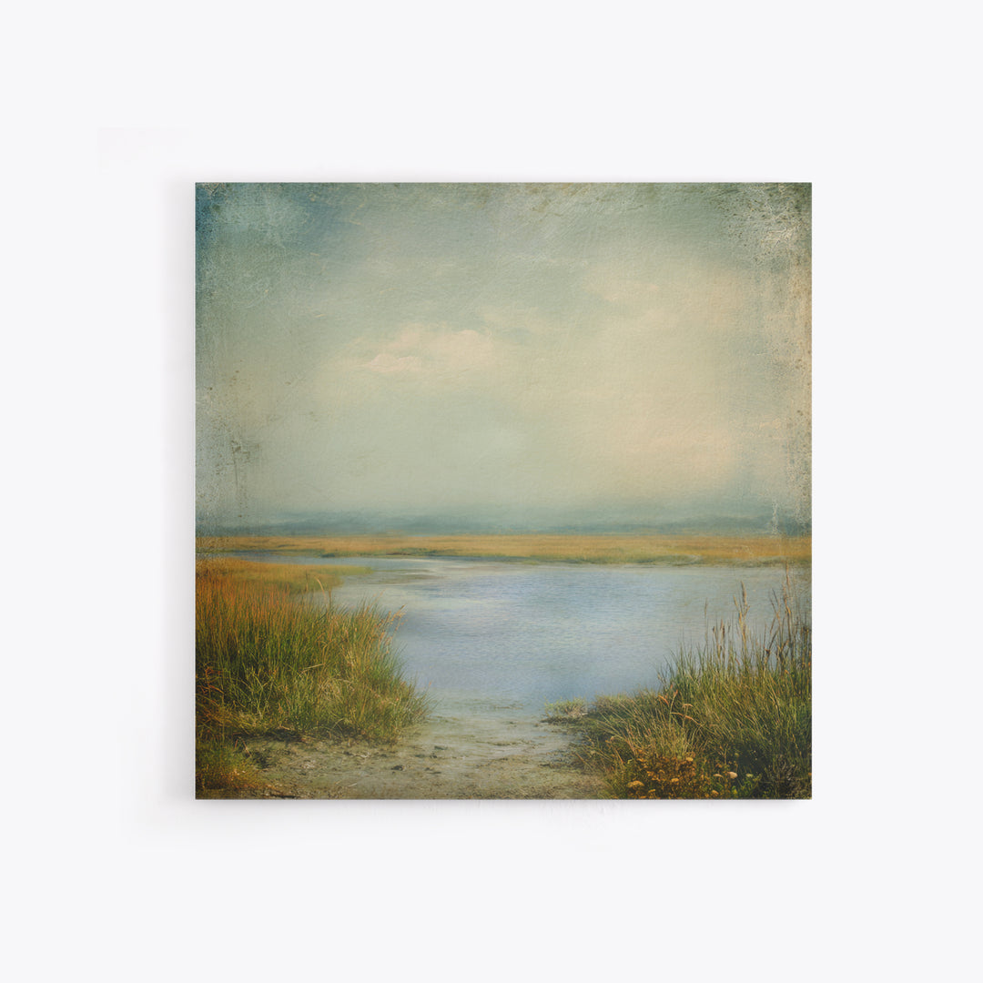 Quiet Meadow Landscape Framed Canvas Print, Living Room Art, Bedroom Decor, Living Room Decor, Living, Bedroom Wall Art, LIR-1x1-47