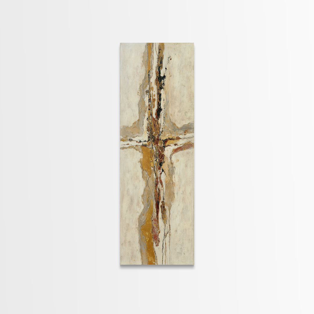 Large Statement Abstract Canvas Print, Living Room Art, Minimalist Decor, Living Room Decor, Fine Art, Living, LIR-1x3-13